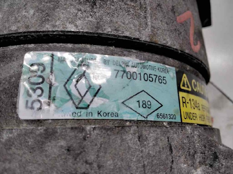 Recambio de compresor aire acondicionado para renault scenic rx4 (ja0) 2.0 16v sportway referencia OEM IAM 77001057650ÒÒ 6561320