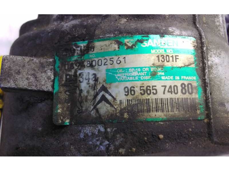 Recambio de compresor aire acondicionado para peugeot 407 sw st confort referencia OEM IAM 9656574080  