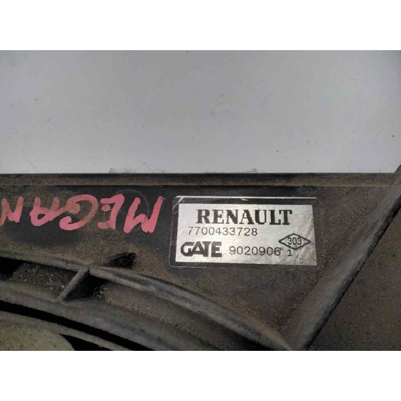 Recambio de electroventilador para renault megane i berlina hatchback (ba0) 1.9 dti diesel cat referencia OEM IAM 7700433728  
