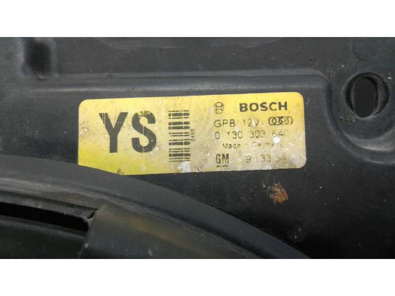 Recambio de electroventilador para opel astra g berlina club referencia OEM IAM 0130303275 0130303840 