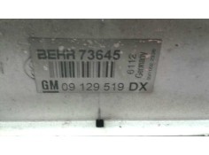 Recambio de intercooler para opel astra g berlina club referencia OEM IAM 09129519DX   2