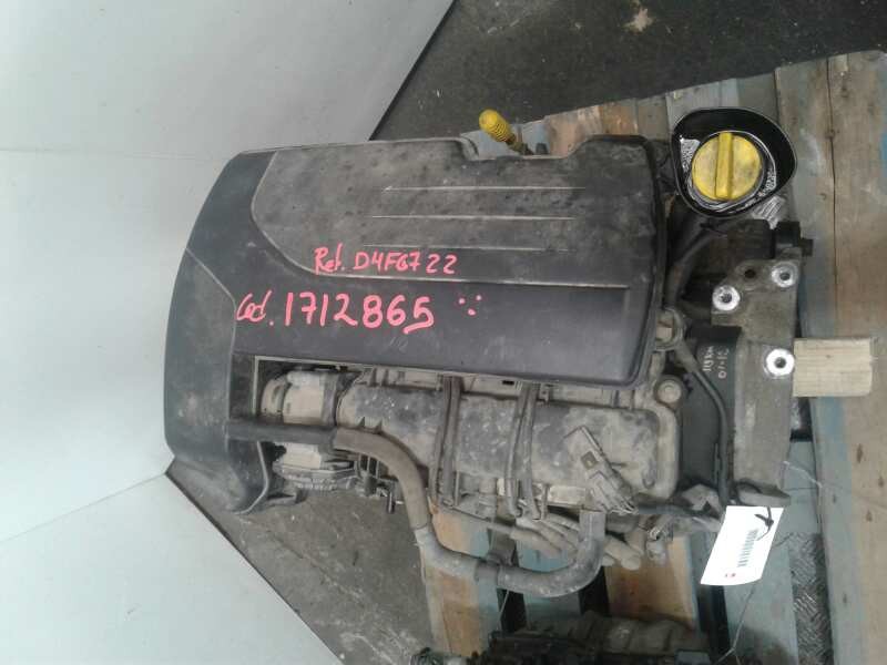 Recambio de motor completo para renault clio ii fase ii (b/cb0) 1.2 16v referencia OEM IAM D4F722  