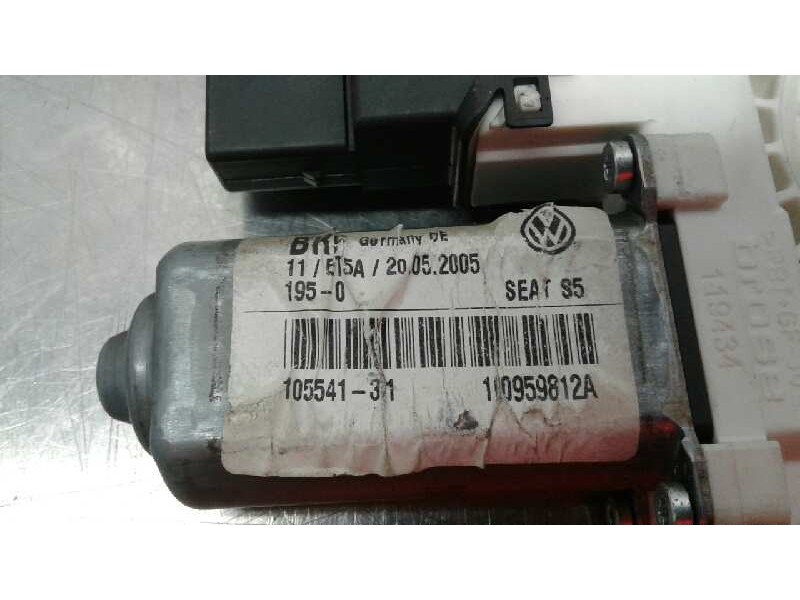 Recambio de motor elevalunas trasero derecho para seat leon (1m1) sport referencia OEM IAM 1J0959812A  