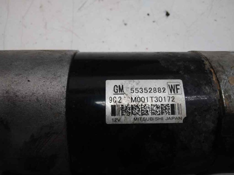 Recambio de motor arranque para opel insignia berlina cosmo referencia OEM IAM 5535882  