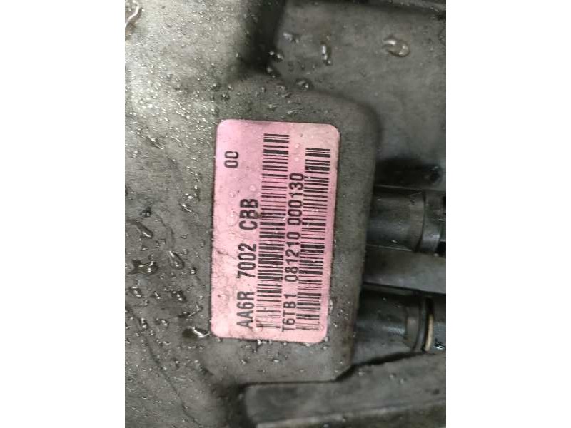 Recambio de caja cambios para ford fiesta (cb1) trend referencia OEM IAM AS6R7002CBB  