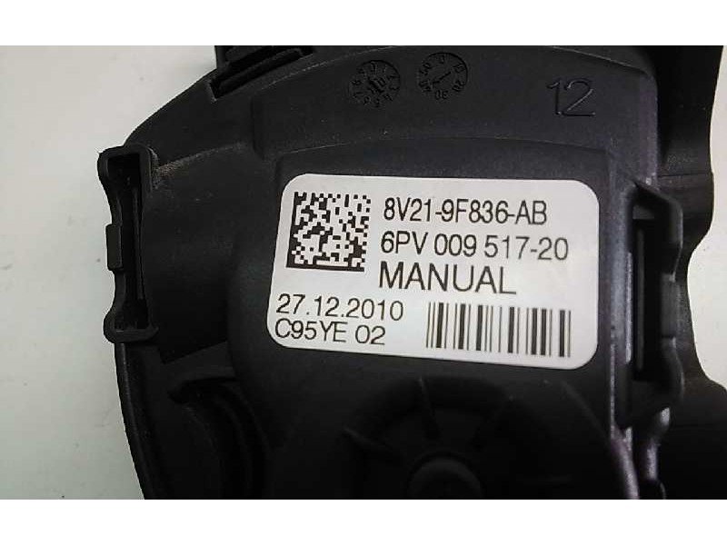 Recambio de potenciometro pedal para ford fiesta (cb1) trend referencia OEM IAM 8V219F836AB  