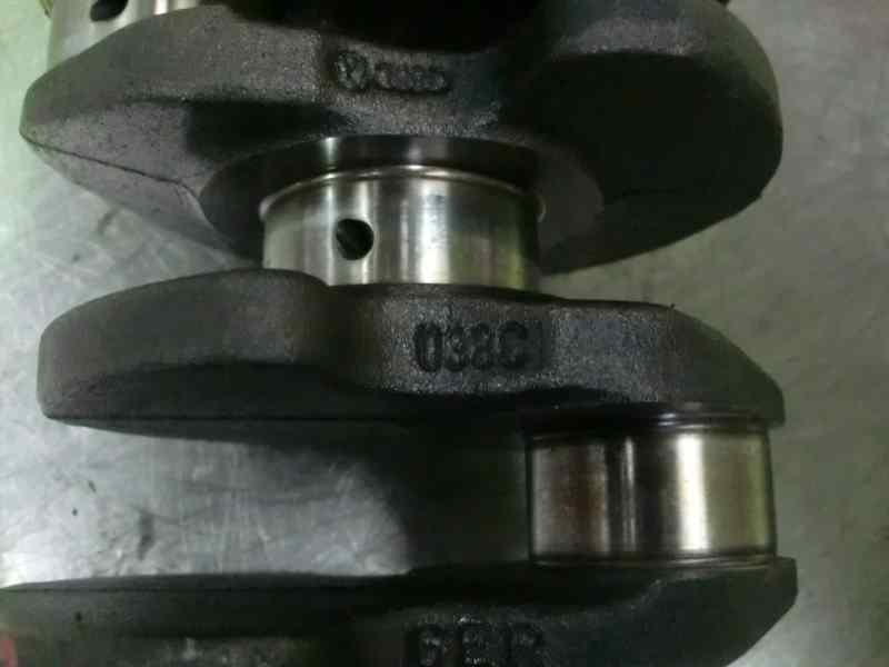 Recambio de cigueñal para seat inca 1.9 referencia OEM IAM 038C  