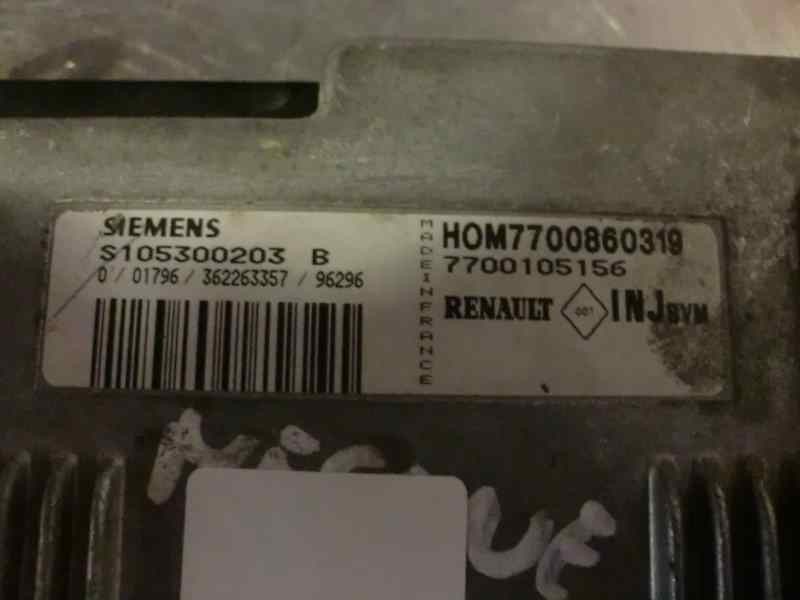 Recambio de centralita motor uce para renault megane i classic (la0) 1.6 referencia OEM IAM S105300203B 258 