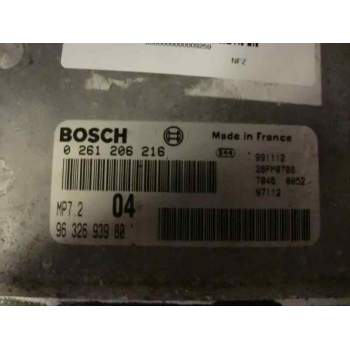 Recambio de centralita motor uce para citroën xsara picasso 1.6 referencia OEM IAM 0261206216 9632693980 26FM0708