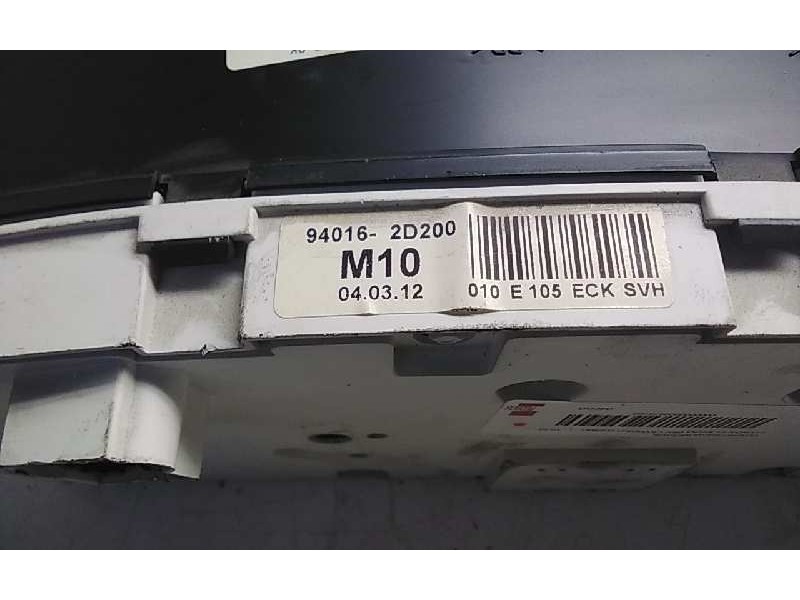 Recambio de cuadro instrumentos para hyundai elantra (xd) 1.6 comfort (4-ptas.) referencia OEM IAM 940162D200  