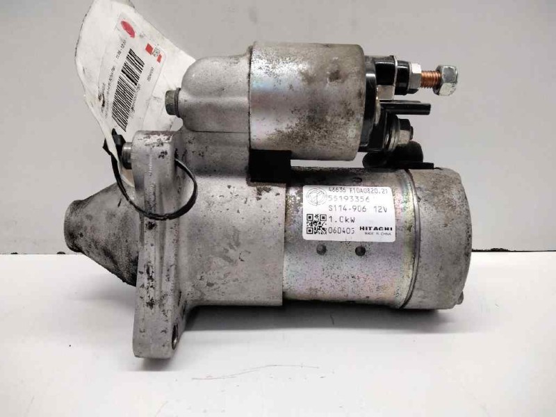 Recambio de motor arranque para fiat doblo (119) 1.4 8v active pan. referencia OEM IAM 55193356 S114906 
