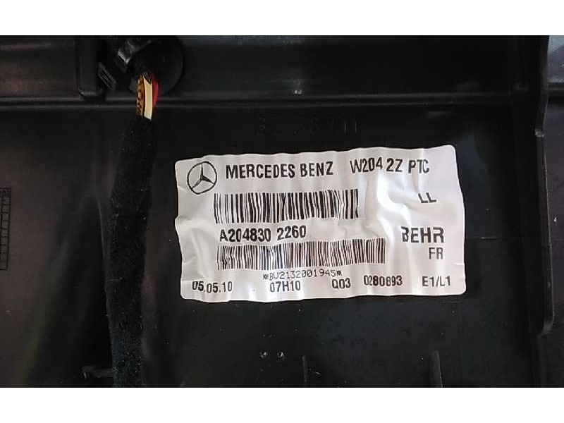 Recambio de calefaccion entera normal para mercedes clase c (w204) berlina c 220 cdi blueefficiency (204.002) referencia OEM IAM