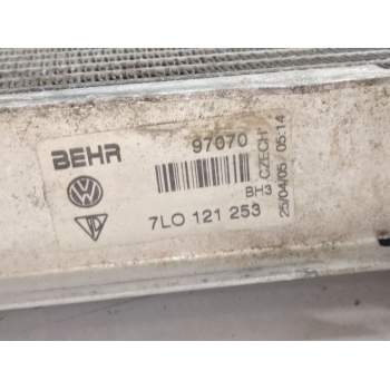 Recambio de radiador agua para volkswagen touareg (7l6) 3.0 v6 tdi dpf referencia OEM IAM 7L0121253  