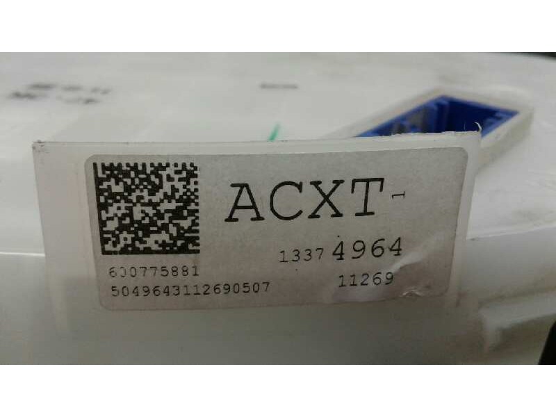 Recambio de cuadro instrumentos para opel astra j lim. excellence referencia OEM IAM 6J0775881  