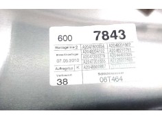 Recambio de elevalunas delantero derecho para mercedes clase c (w204) berlina c 220 cdi blueefficiency (204.002) referencia OEM  2