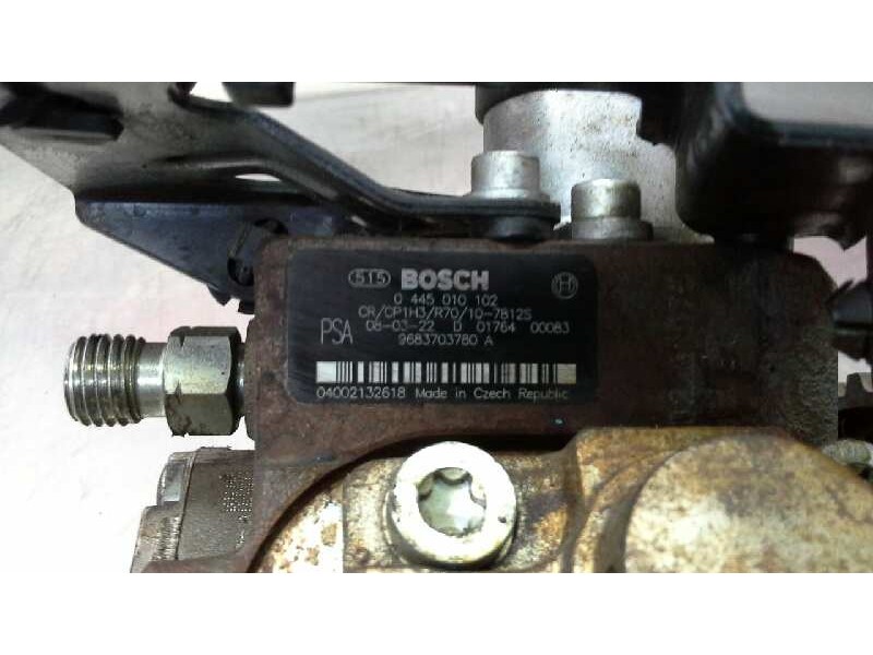 Recambio de bomba inyeccion para citroen c4 picasso sx referencia OEM IAM 0445010102 BOSCH 