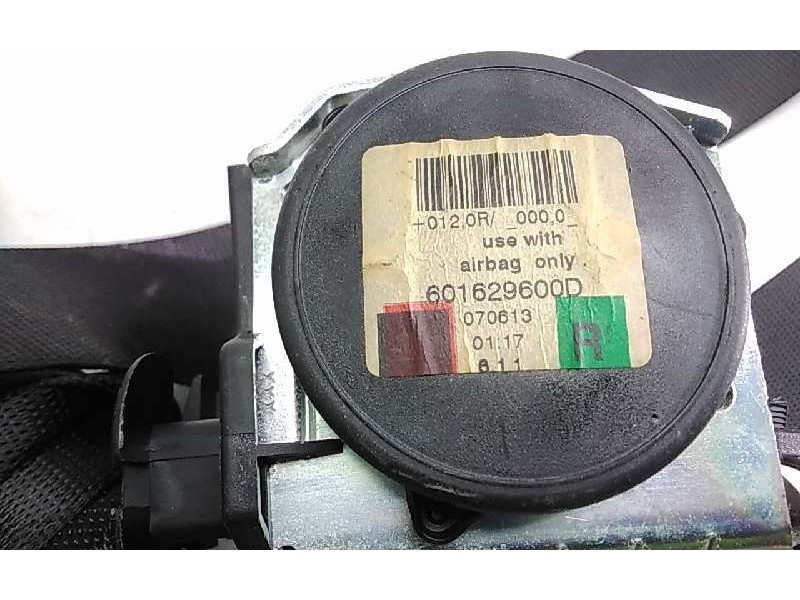 Recambio de cinturon seguridad delantero derecho para bmw serie 5 berlina (e60) 530d referencia OEM IAM 601629600D  