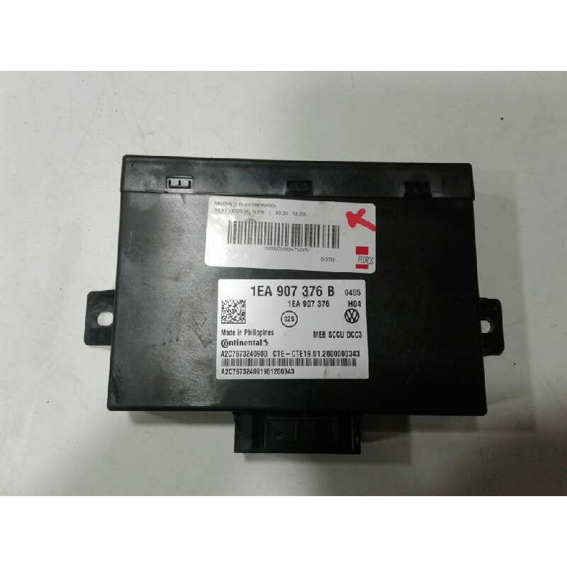 Recambio de modulo electronico para seat leon (kl1) fr referencia OEM IAM 1EA907376B   Recambio de modulo electronico para seat leon (kl1) fr referencia OEM IAM 1EA907376B