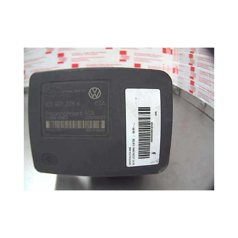 Recambio de centralita abs para seat leon (1m1) 1.9 tdi referencia OEM IAM 1C0907379KCTA  