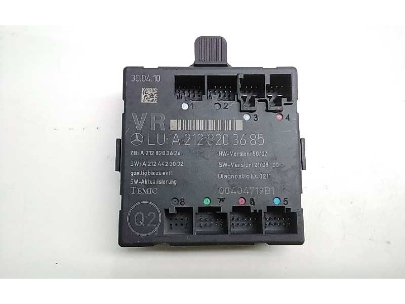Recambio de modulo control puerta para mercedes clase c (w204) berlina c 220 cdi blueefficiency (204.002) referencia OEM IAM A21