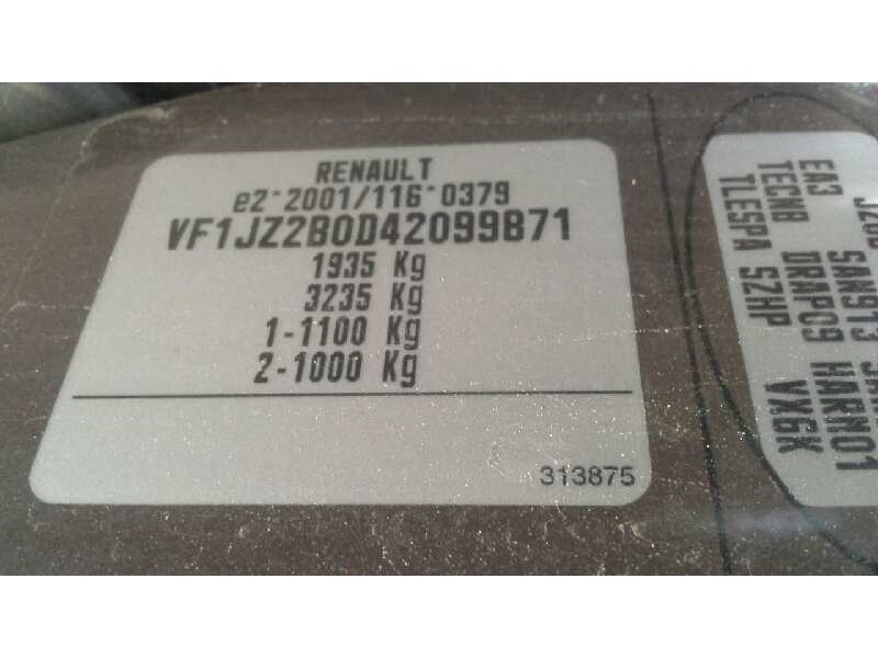 renault scenic iii del año 2009