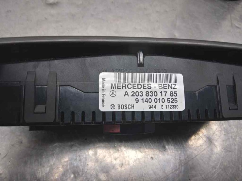 Recambio de mando climatizador para mercedes clase c (w203) sportcoupe c 200 cdi (la) (203.707) referencia OEM IAM A2038301785  