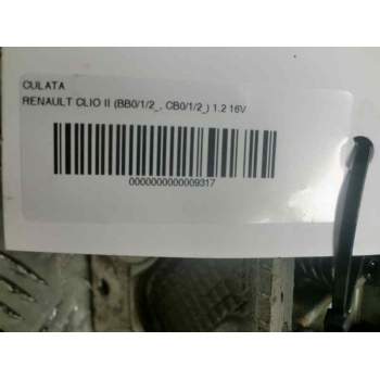 Recambio de culata para renault clio i fase i+ii (b/c57) 1.2 referencia OEM IAM   107049