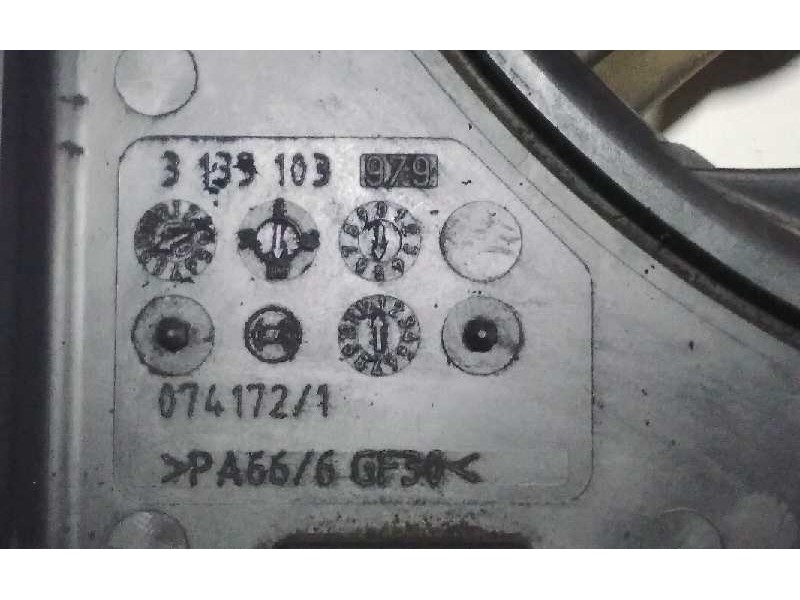Recambio de electroventilador para opel astra h ber. 1.7 16v cdti referencia OEM IAM   