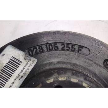 Recambio de polea cigueñal para volkswagen polo berlina (6n1) 1.9 diesel referencia OEM IAM 028105255F  
