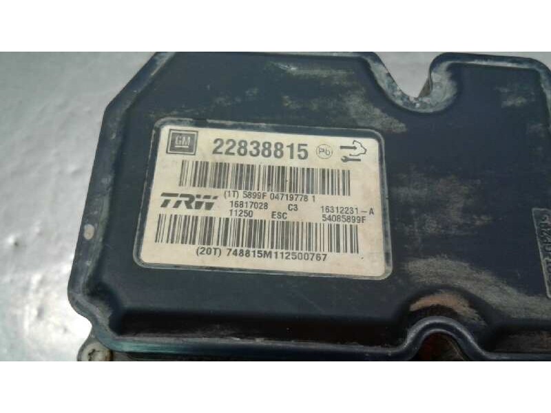 Recambio de abs para opel insignia sports tourer cosmo referencia OEM IAM 22838815 54085899F 