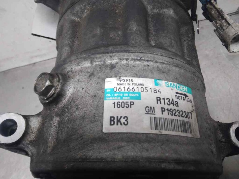 Recambio de compresor aire acondicionado para opel insignia berlina cosmo referencia OEM IAM 061661051B4  