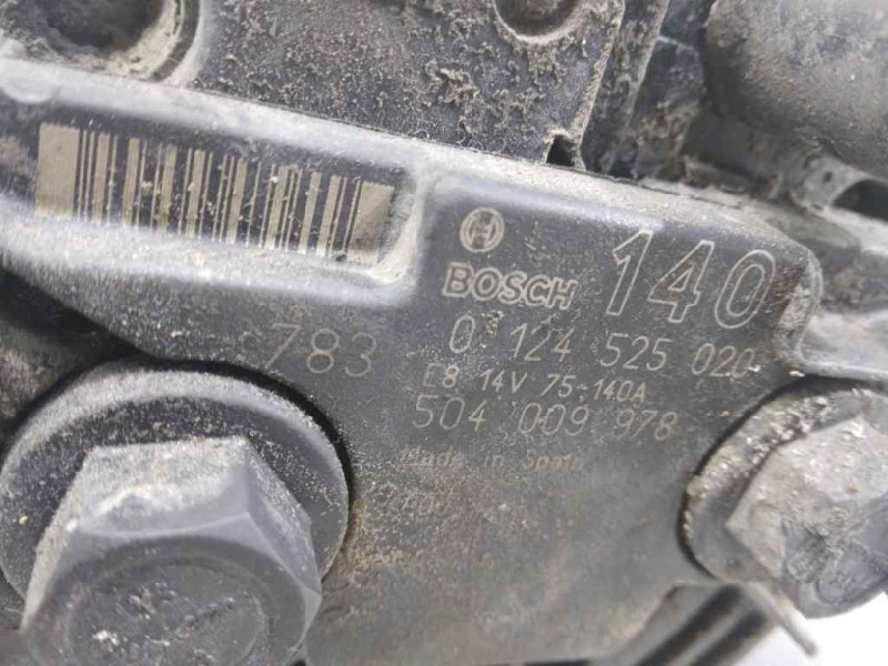 Recambio de alternador para iveco daily caja cerrada (1999 =>) 2.8 diesel cat referencia OEM IAM 0124525020  