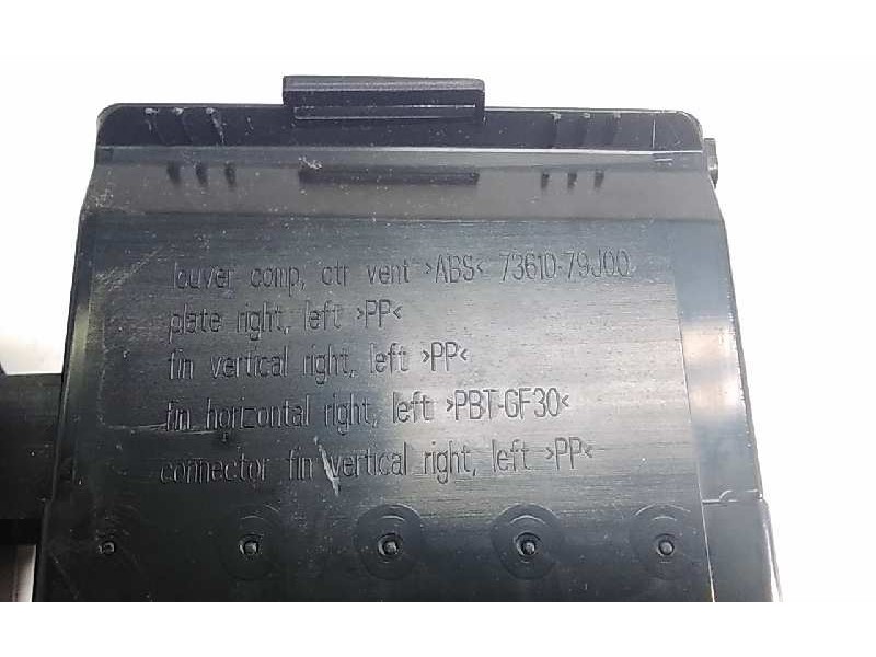 Recambio de aireador central para suzuki sx4 rw (ey) 1.9 ddis turbodiesel referencia OEM IAM 7361079J00  