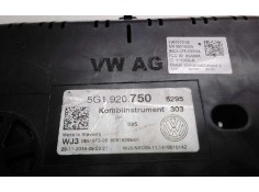 Recambio de cuadro instrumentos para volkswagen golf vii lim. sport by r-line bluemotion referencia OEM IAM 5G1920750   2