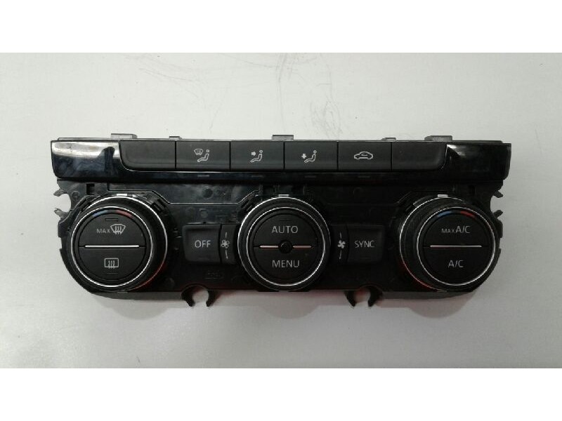 Recambio de mando climatizador para volkswagen golf vii lim. sport by r-line bluemotion referencia OEM IAM 5G0907044BC BU030227 