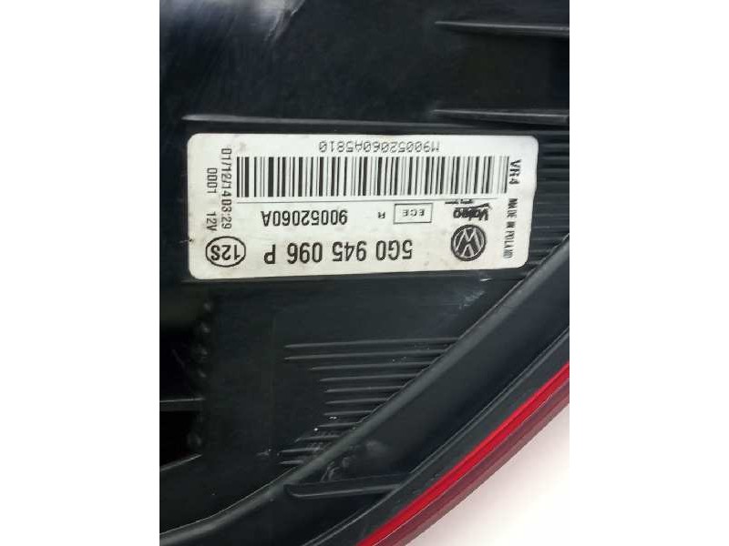 Recambio de piloto trasero derecho para volkswagen golf vii lim. sport by r-line bluemotion referencia OEM IAM   