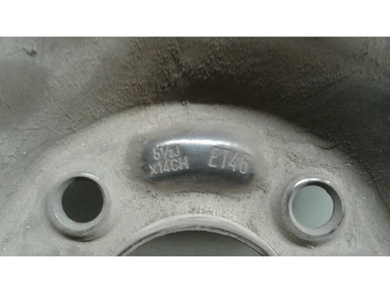 Recambio de llanta hierro para mitsubishi space star (dg0) 1300 referencia OEM IAM 14PULGADAS4TORNILLOS  