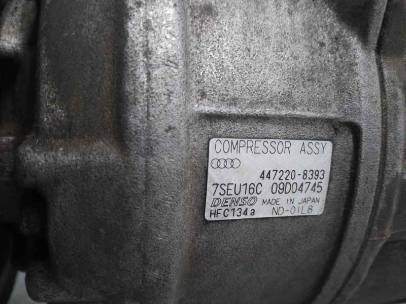 Recambio de compresor aire acondicionado para audi a4 berlina (8e) 1.8 t referencia OEM IAM 4472208393  