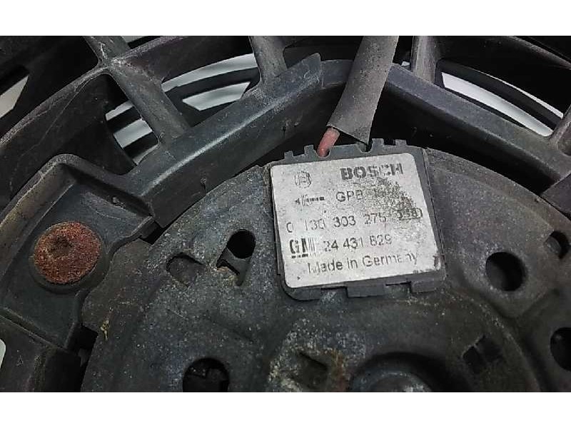 Recambio de electroventilador radiador aire acondicionado para opel zafira a elegance referencia OEM IAM Q130303275 3135103537 9