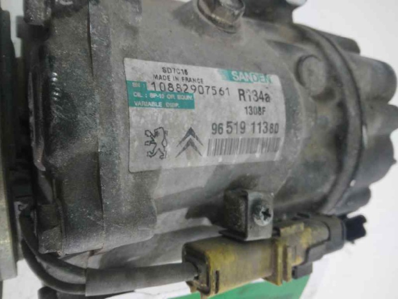 Recambio de compresor aire acondicionado para citroen c4 grand picasso exclusive referencia OEM IAM 9651911380  