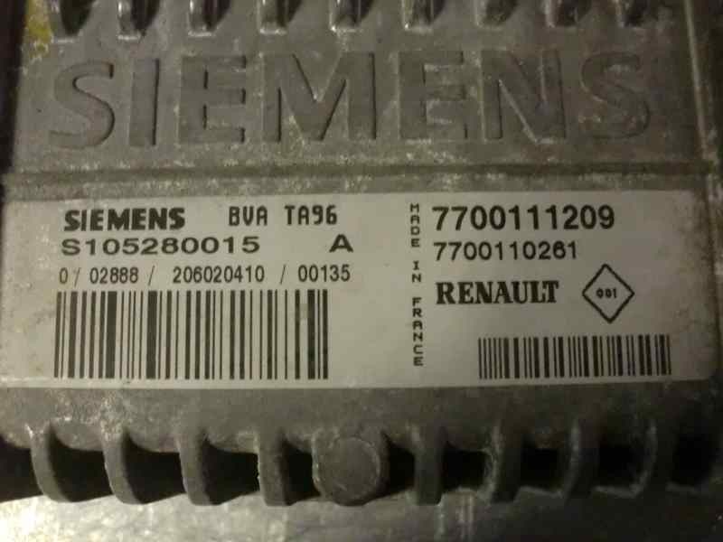 Recambio de centralita motor uce para renault megane i scenic (ja0) 1.5 cat referencia OEM IAM S105280015A 270 