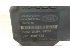 Recambio de abs para kia carnival ii 2.9 crdi cat referencia OEM IAM 0K2FA667B0 60104700  2