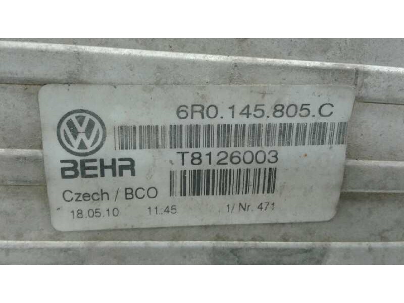 Recambio de intercooler para seat ibiza (6j5) fr referencia OEM IAM 6R0145805C  