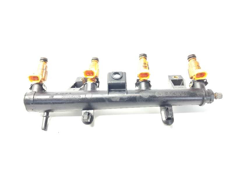 Recambio de rampa inyectora para fiat qubo (300) 1.4 8v cat (kfv) referencia OEM IAM 9655833580  