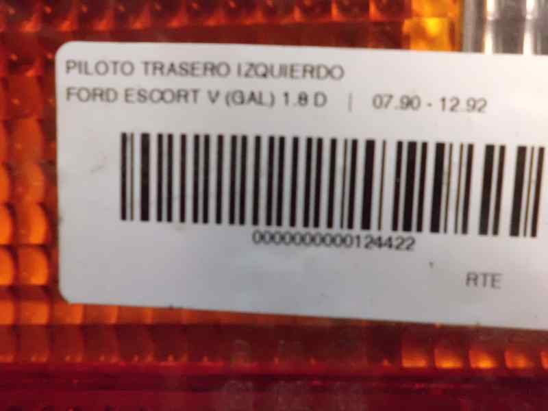 Recambio de piloto trasero izquierdo para ford escort berlina/turnier 1.8 diesel referencia OEM IAM   