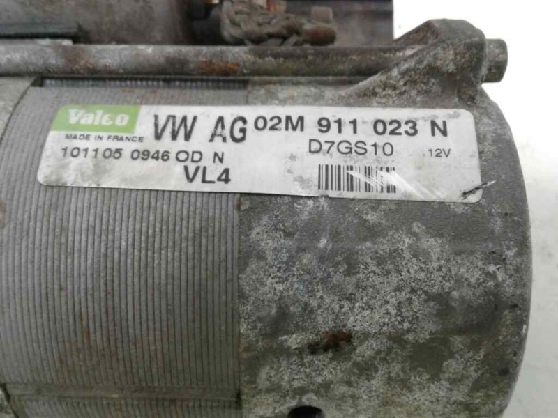 Recambio de motor arranque para skoda octavia combi (1z5) elegance 4x4 referencia OEM IAM WAG02M911023N  