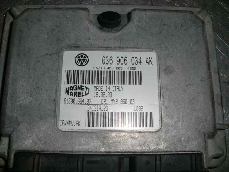 Recambio de centralita motor uce para volkswagen polo (9n1) 1.4 16v referencia OEM IAM 6160068407 286 
