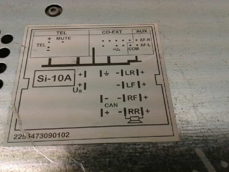 Recambio de sistema audio / radio cd para seat ibiza (6j5) ecomotive referencia OEM IAM 6J1035153D SEZAZ1K0112979 