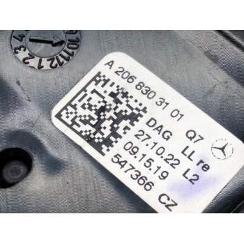 Recambio de aireador derecho para mercedes-benz clase c all-terrain (s206) c 220 d 4-matic (206.214) referencia OEM IAM A2068303