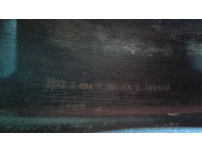 Recambio de llanta hierro para jeep gr.cherokee (zj)/(z) 4.0 laredo (zj) referencia OEM IAM 15PULGADAS5TORNILLOS  